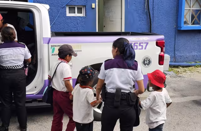 Rescatan a cuatro menores de edad víctimas de presunta explotación laboral en Cancún