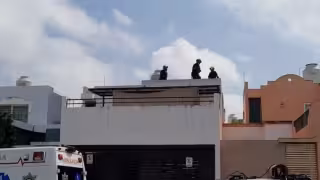 Aparatosa caída deja herido a un hombre de 56 años en Mérida