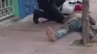 Hombre termina hospitalizado tras intentar robar herramienta en el Oriente de Mérida 