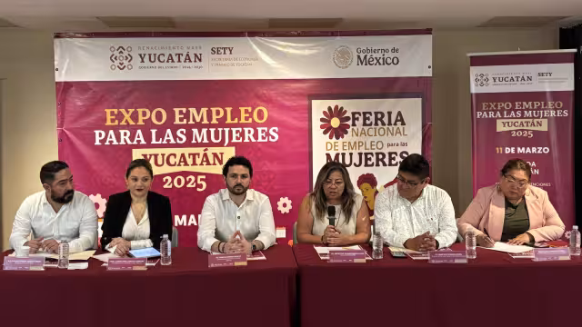 La Expo Feria del Empleo para la Mujer 2025 se realizará en Mérida