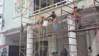 Accidentes en obras de Mérida reavivan llamado al uso obligatorio de equipo de seguridad