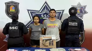 Los detenidos fueron identificados como Nancy Jedith "N" y Julio César "N"