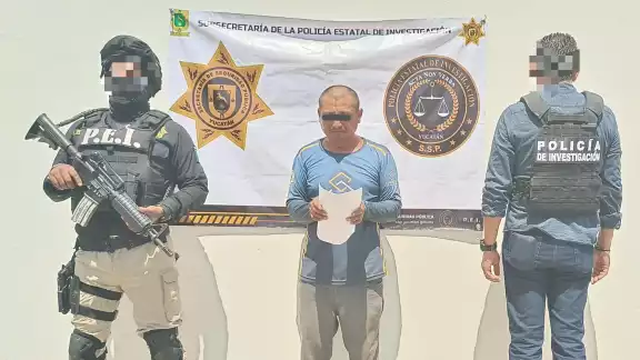 El hombre fue entregado a la FGE Quintana Roo El hombre fue entregado a la FGE Quintana Roo
