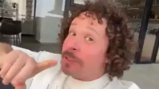 El creador de contenido respondió a los insultos que recibió durante la marcha realizada el 4 de julio