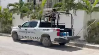 Patrulla de la Guardia Nacional atropella a motocilista en Tulum
