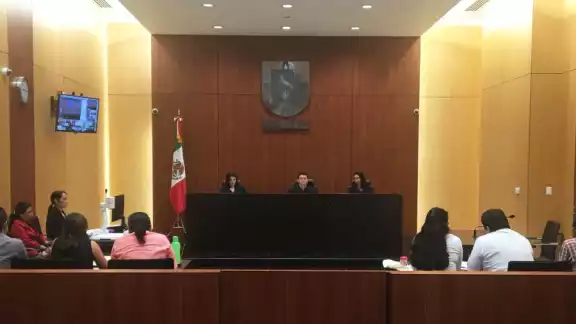 Tras el juicio oral, se fijó la sentencia del acusado Tras el juicio oral, se fijó la sentencia del acusado