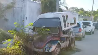 Retiran vehículos abandonados en Chetumal; esta es la razón