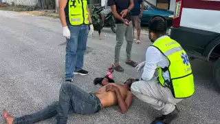 Hombres discuten mientras ingerían bebidas alcohólicas en Escárcega y uno termina con el brazo cortado