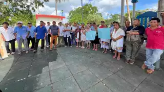 Una vez más, ejidatarios de Popolnah exigen al Gobierno de Quintana Roo una indemnización