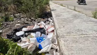Basurero clandestino afecta a 40 familias en colonias del sur de Champotón