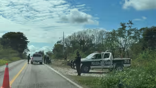 Detienen a una pareja en un filtro de seguridad en la zona de Hool, Champotón