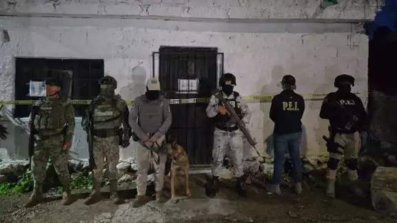Se detuvo a tres personas en el cateo en Ixil Se detuvo a tres personas en el cateo en Ixil