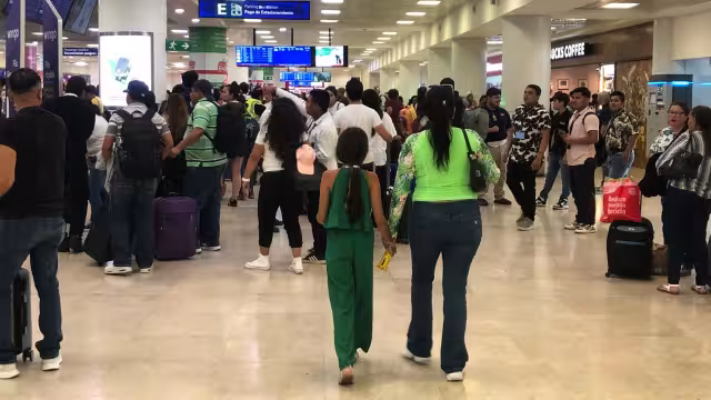El índice de pasajeros se mantiene en el aeropuerto de Cancún