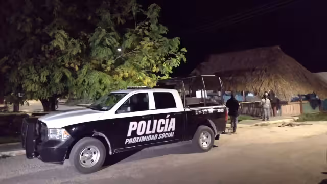 Los hombres se encontraban armados al momento del ataque