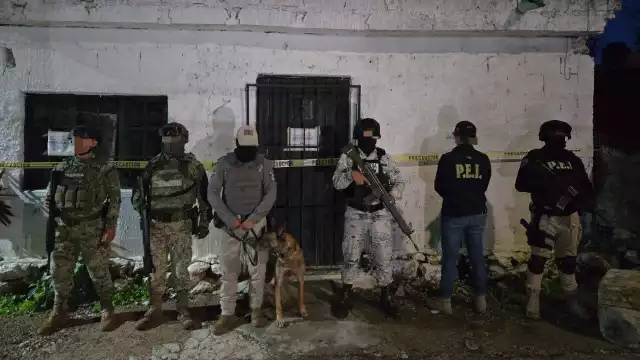 Se detuvo a tres personas en el cateo en Ixil