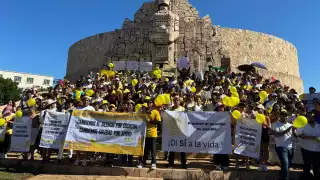 Marchan en Mérida para alzar la voz contra el suicidio