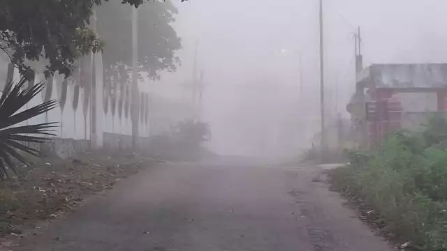 Los bancos afectaron la visibilidad de las calles