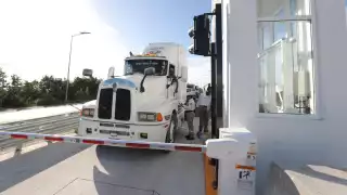 Restringen el tránsito a los tráileres en calles de Progreso