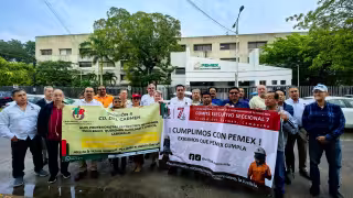 Ingenieros jubilados del sector petrolero en Ciudad del Carmen rechazan que sus pensiones sean “pensiones doradas”.