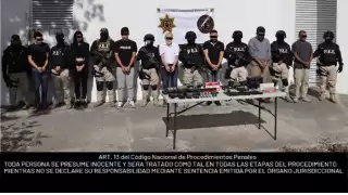 Detienen a 7 personas con armamento en vehículos de lujo 