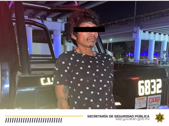 SSP detiene a hombre por lesionar a médico en Ucú