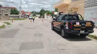 Fuga de gas amoniaco en una fábrica de hielo en el Centro de Mérida genera fuerte movilización