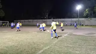 Jornada de goles se vivió en el torneo de futbol 7 varonil de Sabancuy en Campeche