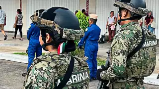 Sector empresarial resalta labor de la Semar durante el desfile cívico-militar en Chetumal
