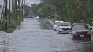 En algunas calles se presentarán inundaciones debido a las lluvias