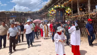 Con procesión culmina feria taurina de Tenabo; 90 años de tradición en honor al Gran Poder de Dios