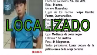 El menor desaparecido se trataba de Basilio K.P. de 14 años de edad