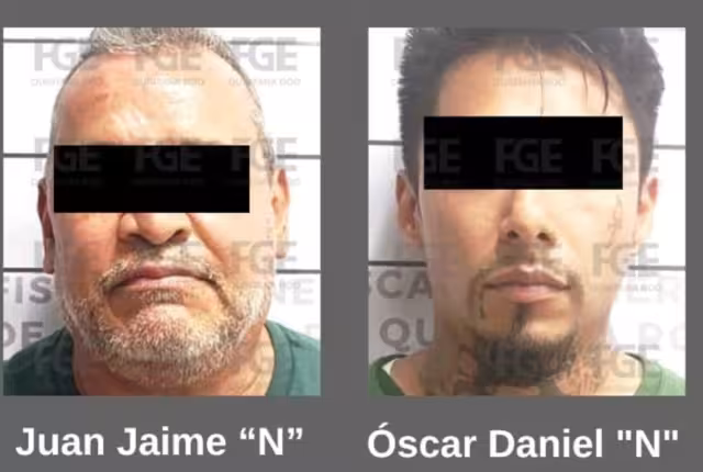 Los detenidos fueron identificados como Juan Jaime “N”, Óscar Daniel “N”, José Luis “N”, Faustino “N”, Mario Israel “N”, Juan “N”, Pedro Santos “N”