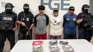 Las 15 personas quedaron a disposición de la FGE