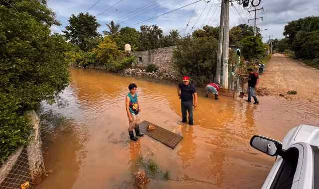 Protección Civil y Anved atienden emergencia en Hopelchén