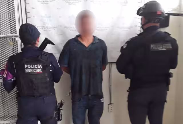 El sujeto fue detenido previamente este año en Tulum y Playa del Carmen