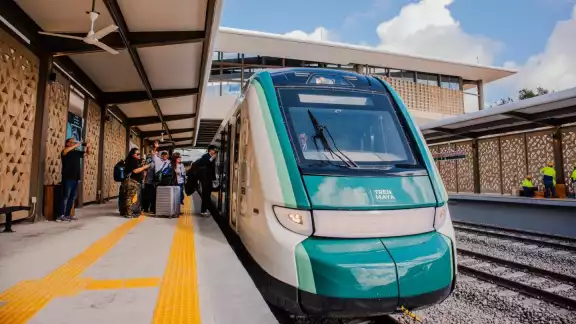 El Tren Maya continúa sus operaciones en beneficio de la región