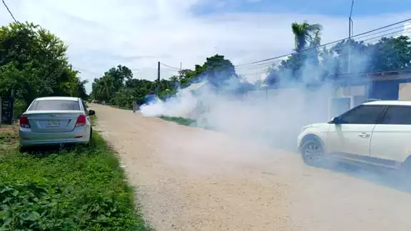 Para evitar los contagios, se comenzaron las nebulizaciones en la Zona Norte del municipio Para evitar los contagios, se comenzaron las nebulizaciones en la Zona Norte del municipio