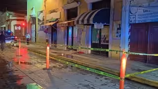 Riña en el Centro de Mérida deja a un hombre con grave herida en la cabeza