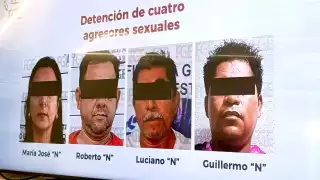 Las víctimas, menores de edad, acusaron a los supuestos agresores con algún otro familiar.