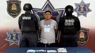 El sujeto fue presentado por la Secretaría de Seguridad Ciudadana.