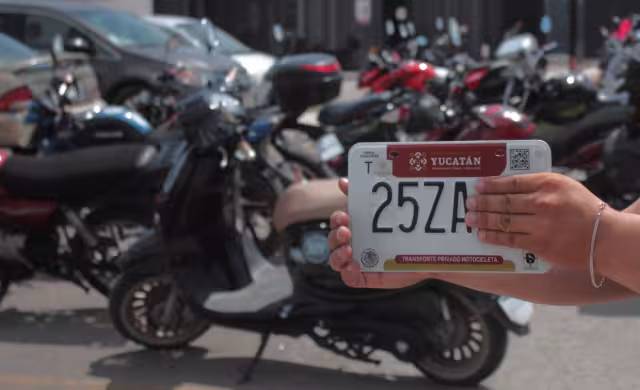 Yucatecos acuden a los módulos para llevar a cabo el trámite del canje de matrículas