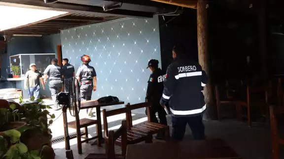 Bomberos de la SSP se encargaron de lo ocurrido