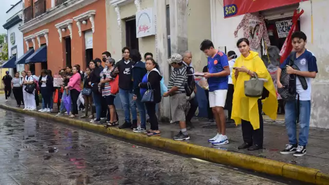 Se esperan fuertes lluvias durante este miércoles en la Península de Yucatán