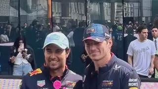 Checo Pérez y Verstappen reciben MTV MIAW 2024 por ser la mejor dupla de las redes sociales