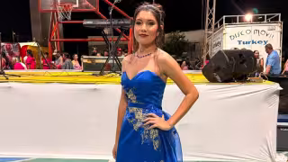 La ganadora fue la señorita María Teresa González.