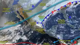 Frente Frío 27: El fenómeno meteorológico traerá precipitaciones intensas, evento de Norte y ambiente gélido durante 72 horas.