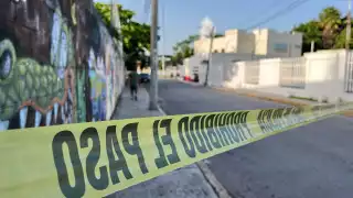 Maletas encontradas en el Centro de Cancún, contenían dos cuerpos