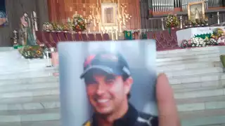 La estampita de Checo en la Basílica