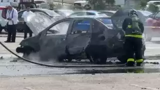Registran incendios de automóviles en Playa del Carmen