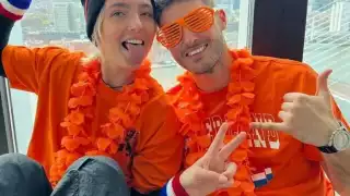 La esposa de Santi ha mostrado su apoyo a la distancia